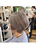 グレーヘアショート［北千住］