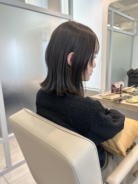 エレノア 池袋店(Eleanor) アッシュブラウン/ブリーチなしカラー/透明感カラー