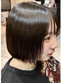 艶髪ボブ