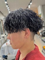 フゥ 宇都宮(FeU) 波巻きスパイラルパーマツイストパーマメンズマッシュパーマ
