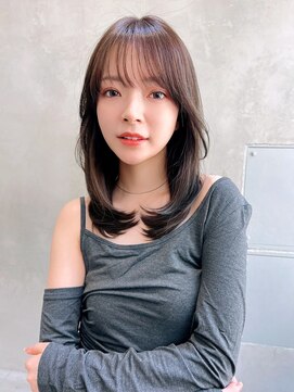 ケイト(kate) 【kate 大宮】ダークブラウン×顔まわりレイヤー