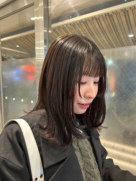 アース 高円寺店(HAIR & MAKE EARTH) ミディアムレイヤー♪  【@mppp_32485】