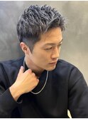 ☆ホワイトメッシュ×アップバングショート
