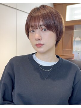 ロンドアンメゾン 原宿(Lond un Maison.) ショートボブ/小顔/ニュアンスパーマ/ブルーージュ[原宿]