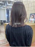 ブリーチなしカラーグレージュ20代30代40代ダブルカラー春カラー
