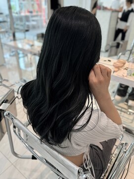 ヘアーアンドメイク ニューヨークニューヨーク 姫路店(Hair&Make NYNY) ブリーチなしで出来るブルーブラック