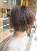 ボブ レイヤー レイヤーカット 大人ショート カット カラー 30代
