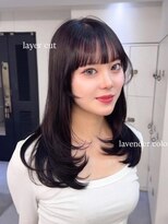 エル バイ アンキシム(elu by AHNKISM)&nbsp;韓国風レイヤーカット顔まわりくびれオルチャン 心斎橋