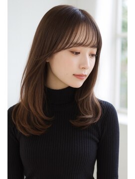 サードバイローラン(THiRD by ROULAND) 【THiRD】暗めカラーフェイスフレーミンググランマッシュ