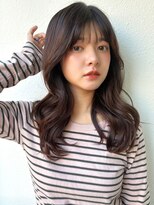 カバーヘア ブリス 上尾西口店(COVER HAIR bliss)&nbsp;韓国風くびれレイヤーカット◎小顔似合わせ★透明感×暗髪p上尾