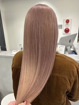 ルーブ トウキョウ(Loob. TOKYO) ハイトーンカラーミルクティーベージュピンクベージュ韓国30代