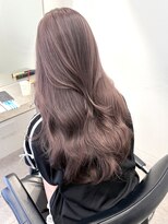 サンクプロジェクト(cinq PROJECT) 原宿韓国顔まわりミルクティーグレージュラベンダーグレージュ