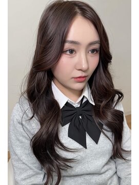 韓国風ヘアメイク