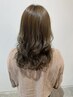 【大人の艶髪】似合わせカット＋上品な透明感グレイカラー＋選べる髪質ケア