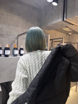 ノス 表参道(NOOS) THE BOB/ボブ/ストレートボブ/前髪カット/顔周り/表参道