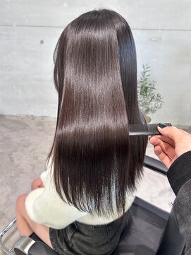 シオヘアーセカンド 西新2号店(Sio.hair 2nd) 縮毛矯正＋髪質改善で極上手触りへ～　#西新