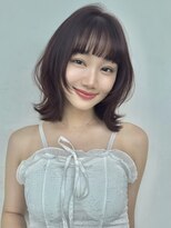 ロンドネートゥル 新潟(Lond naitre)&nbsp;ダークアッシュ/似合わせカット/レイヤーカット(新潟/万代）