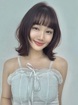 ロンドネートゥル 新潟(Lond naitre) ダークアッシュ/似合わせカット/レイヤーカット(新潟/万代）