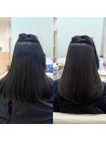 シンシア 銀座(sinsia)&nbsp;20代　後頭部のつよい癖もつるんとまとまる