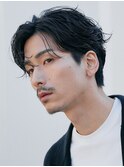 ルーズパーマルーズショートシャドウパーマビジネス大人刈り上げ