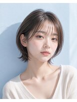 ヘアーメイク スリー(Hair Make 3) 30代40代髪型ショートウルフ前髪ボブミニウルフタッセルボブ
