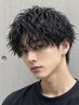 メンズカット＋ツイストスパイラルパーマ ￥14,000 #上前津#無造作パーマ