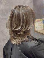 ラビマーニ 吹田店(Labimani) 白髪ぼかしバレイヤージュ×レイヤーカット