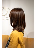 ワッカ(wacca) ミディアム ツヤ感カラー 髪質改善カラー 質感調整