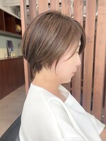 スー 自由が丘(suu)&nbsp;30代40代50代丸みショート/白髪ぼかし/明るい白髪染め/髪質改善