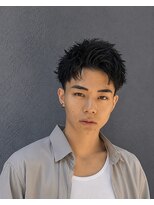 メンズリュール 心斎橋(Men's Lueur.) サーフカール ツイストスパイラル ツイスパ ラウンドマッシュ