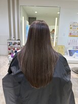 ケンジ 平塚 アネッタ(KENJE annetta)&nbsp;艶髪ストレート　髪質改善カラー　髪質改善トリートメント