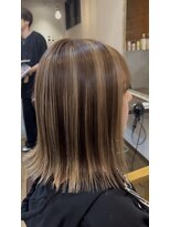 リドルヘアー 石井町店(Riddle HAIR)&nbsp;ハイライトベージュ/ハイライトグレージュ