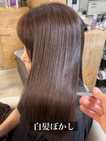 ブリエ(BRiLLER)&nbsp;白髪ぼかし（髪質改善カラー）×髪質改善トリートメント