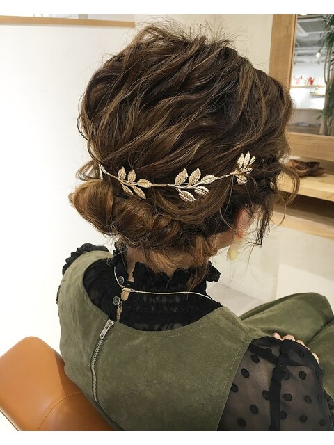 　LiLy hair design　◇　バックカチューシャアレンジ