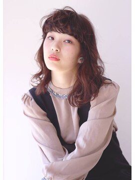 ラシェンテ リセ 西宮北口(La Sente Lycee) Lycee 重バングゆるウェーブ