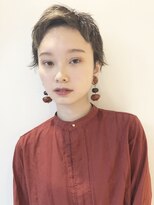 コクーン(Cocoon)&nbsp;#3Dカラー#斜めバング#クラシカル#ボルドー#モード