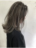 Rumor【裾バレイヤージュ×ハイライトカラー】大人外国人カラー