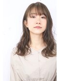 柔らかウェーブ◎フォギーグレージュ