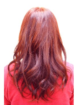 キュアキュア(Cure2) 「ノーブルカラー」のゆるふわミックスカール