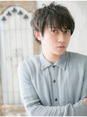 ≪mod's men≫ラフ感で遊ぶ！グレイアッシュ韓国マッシュL