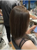 細め大人ハイライトスタイル【広尾/恵比寿】担当：柴崎