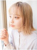 #切りっぱなしボブ #ボブ #髪質改善 #ハイトーンカラー