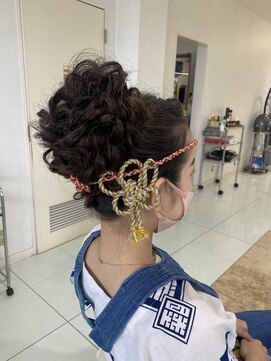 ペーハーセブン アーツ(Arts) お祭りヘア