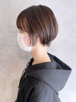 アルバム 渋谷パルコ(ALBUM)&nbsp;丸みショート_グレージュカラーボブウルフ_ba359173