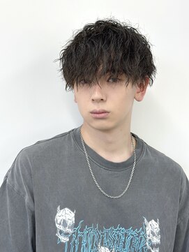 ロンド ローガン 名駅(Lond LOGAN) ツイストスパイラルパーマ メンズカット 名古屋 眉毛