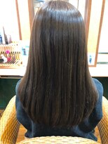 ヘアー マジック 国立店(Hair Magic)&nbsp;チョコレートブラウンの美髪ロングストレート