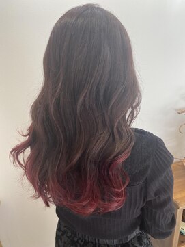 アンフレール グラデーションカラー☆大園芽依