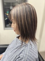 リリー ヘアーアンドビューティー(Lily) 白髪ぼかしハイライトカラー