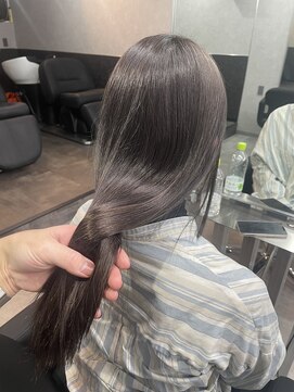 ガルフ 門前仲町(GULF) 透明感寒色ブラウン/暗髪/地毛風カラー