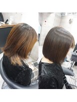 ヘアテリア リュウ 大塚(hair teria ryu) 縮毛矯正/髪質改善/艶髪ストレート/艶カラー